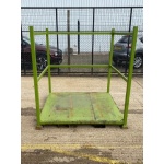 Used-Large-3-Sided-Post-Pallet-Frame-Front