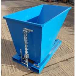 TS60 Tipping Skip for Fork Lifts lever lock