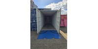 Shipping Container Ramp with Cut Out Shipping Container Ramp with Cut Out