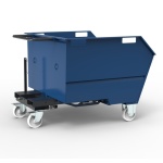 Heavy Duty Tipping Skip 750L