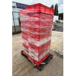 Pallet Showcasing Second Hand Vented Trays