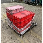 Used Pallet Of Plastic Trays/Boxes 2