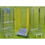 Roll Pallets and Nesting Roll Cages
