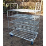 Used 4 Shelf Roll Cage Trolley