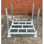 Second Hand Galvanised Post Pallet With Removable Posts