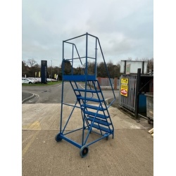 Second Hand 7 Step Wide Ladder Front