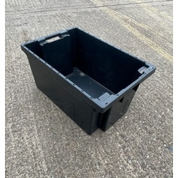 black_box_with_vented_sides_to_reduce_water_build_up_ideal_for_tools_and_other_items_that_could_potentially_rust_sturdy_box_tote_box_stackable_box_rigid_box