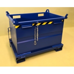 Drop Bottom Skip Stillage Container Back view  VBB750