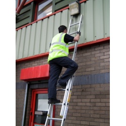 Extension Ladder in Use