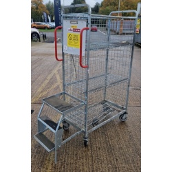 Used Picking Trolley with Steps