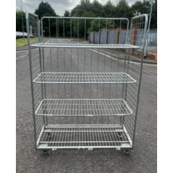 Used Jumbo Demountable Roll Cage 3 Sided