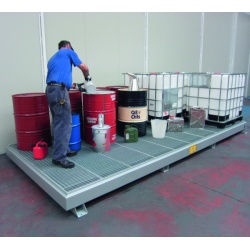Large Area Steel Collection Sumps