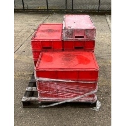 Second Hand Used Pallet Of Plastic Trays/Boxes 2