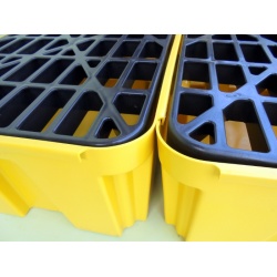 Budget Polyethylene Sump Pallets joined