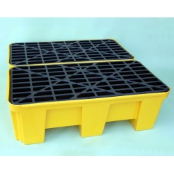 Budget Polyethylene Sump Pallets joined on long side
