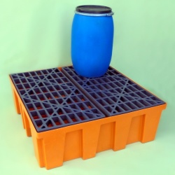 Budget Polyethylene Spill Pallet - 4 Drum