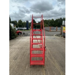 Second Hand Red 7 Step Ladder