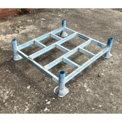 Used Second Hand Galvanised Post Pallet With Removable Posts