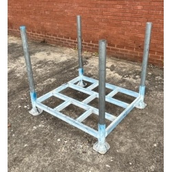 Used Second Hand Galvanised Post Pallet With Removable Posts