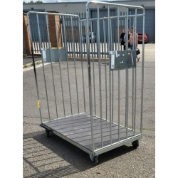 Used Second Hand 3 Sided Jumbo Cage