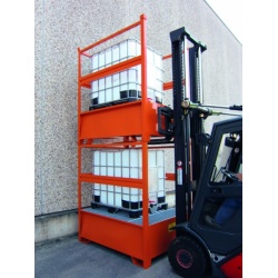 Stackable Steel Sump Pallets For IBCs