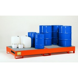 Steel Sump Pallet for 8 Drums