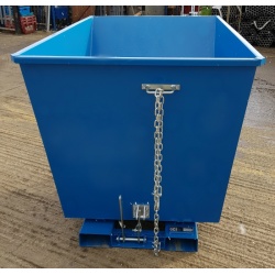 TS110 Tipping Skip for Fork Lifts safety chain