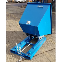 TS60 Tipping Skip for Fork Lifts tipped