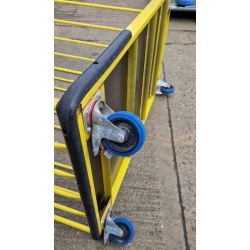 Used jumbo warehouse trolley castors 64