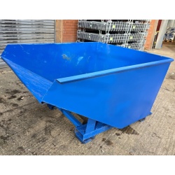 second hand tipping skip for telehandler