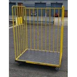 Used Second Hand 3 Sided Jumbo Cage