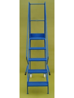 budget narrow aisle 5 step ladder