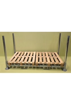 M3 Base with Posts Fitting 2 UK Pallets 1