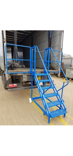 Hercules Folding Wing Gate Lorry Trailer Access ladder