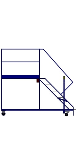 45 degree Easy Slope Gantry Access Platform