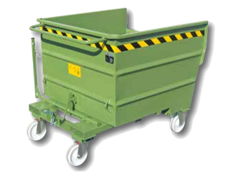 Low Height Tipping Skip