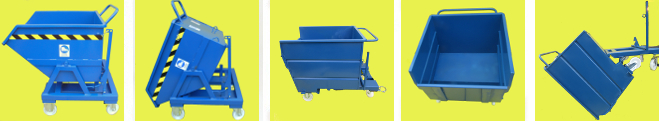 Tipping Skips and Drop Bottom Bins in Stock
